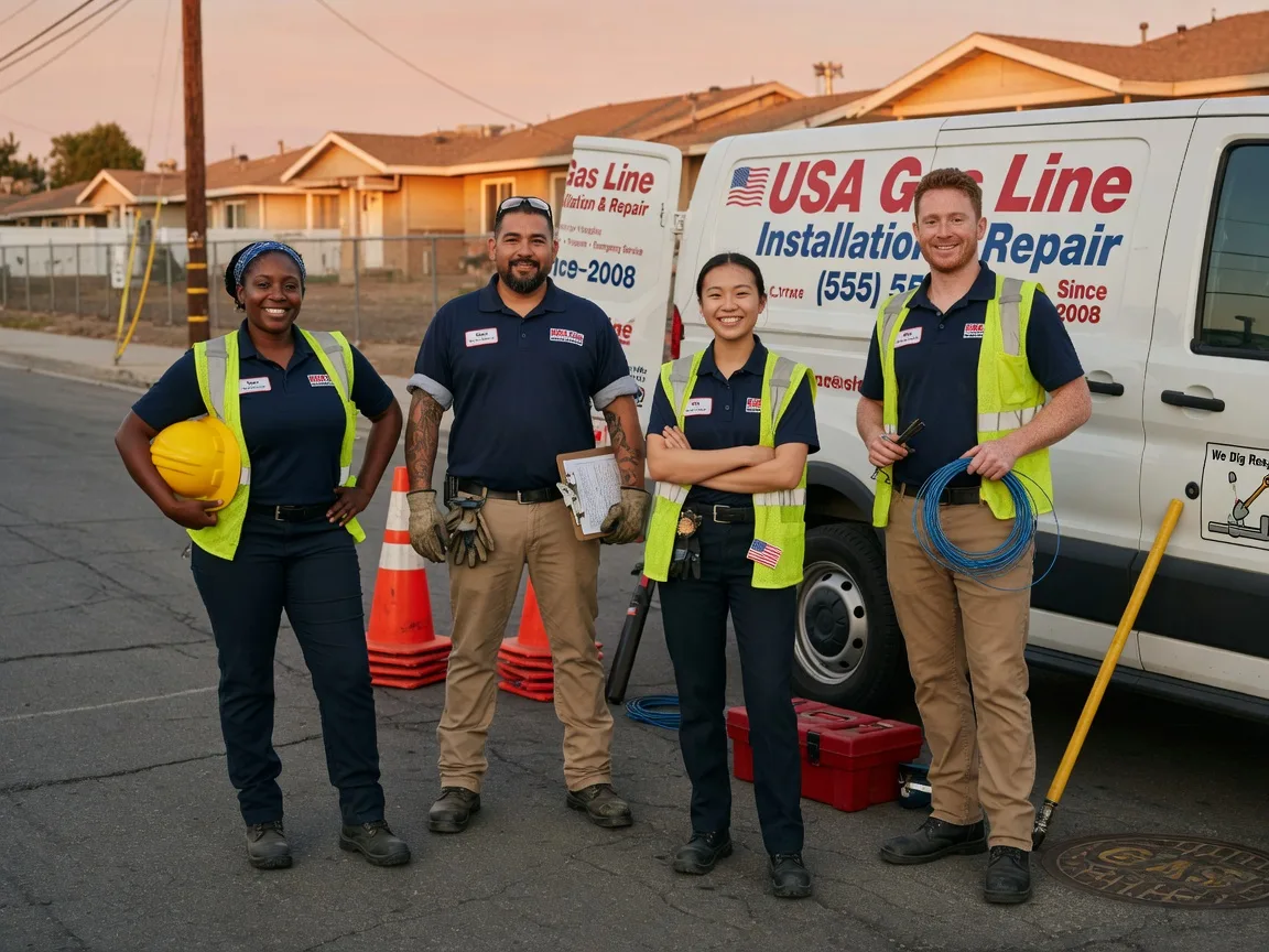 Gas Line Installation company in James Creek, PA